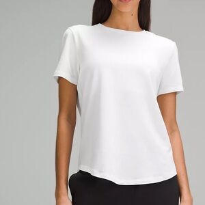 Lululemon Classic White Women's crew neck Top